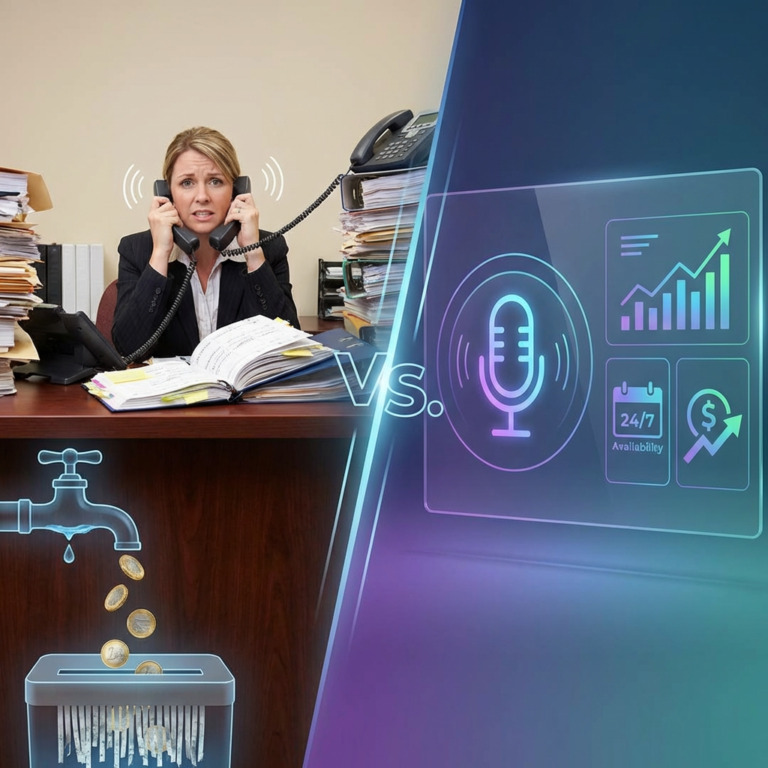 The Real ROI of AI Voice Receptionists: What Your Front Desk Is Actually Costing You